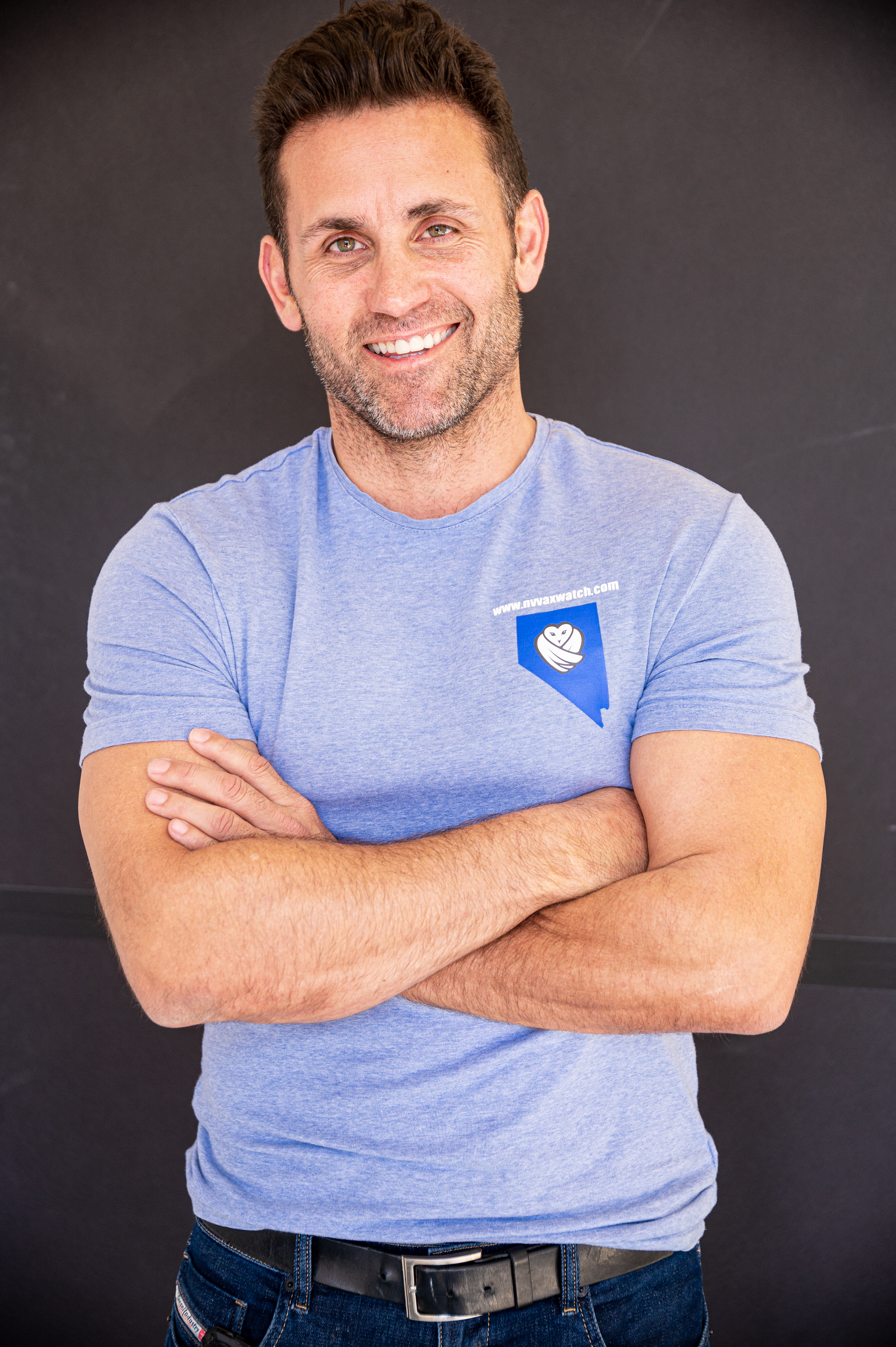 Matt Shiel, founder of Nevada Vax Watch